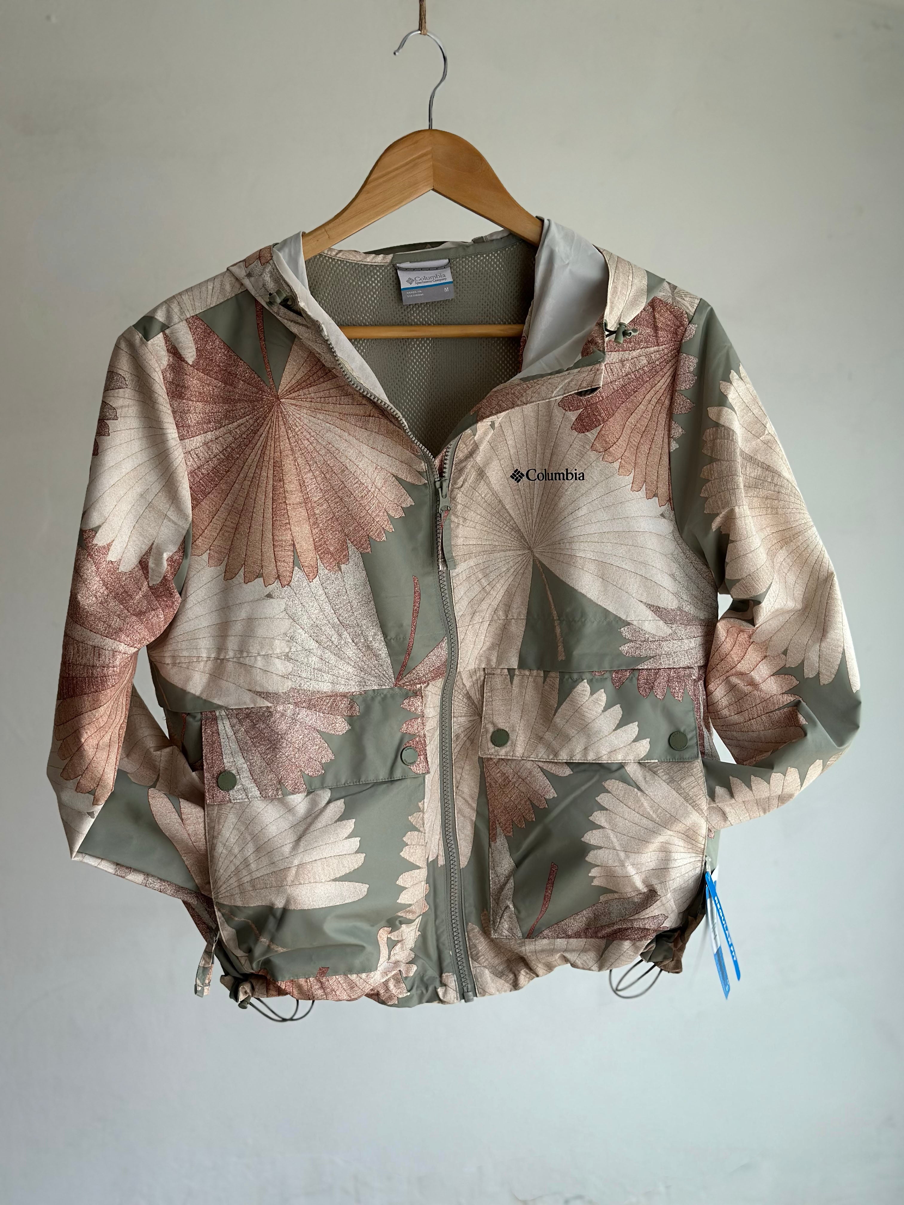 Columbia Ivory Canyon FS Printed Windbreaker