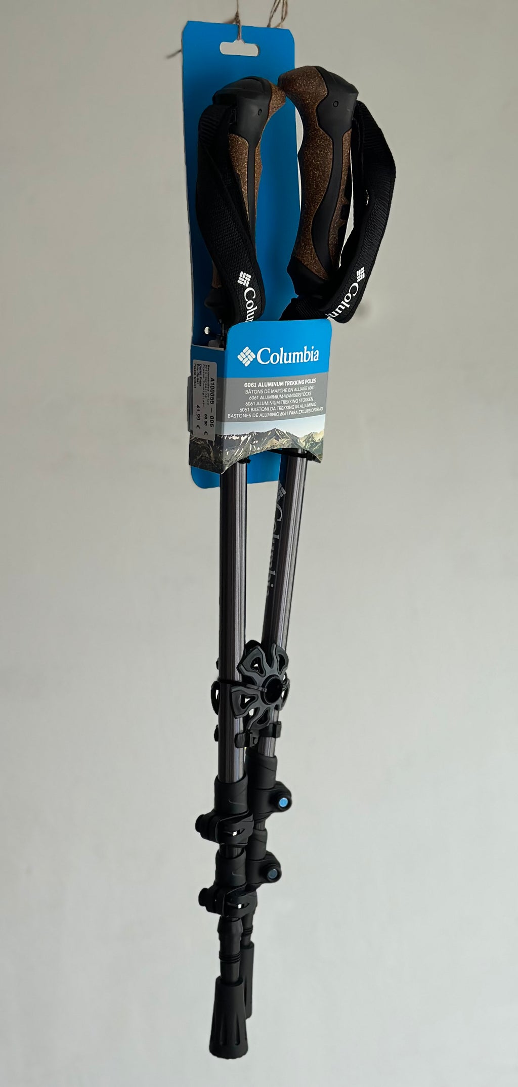 Columbia 6160 Aluminum Trekking Poles — 2 Pack